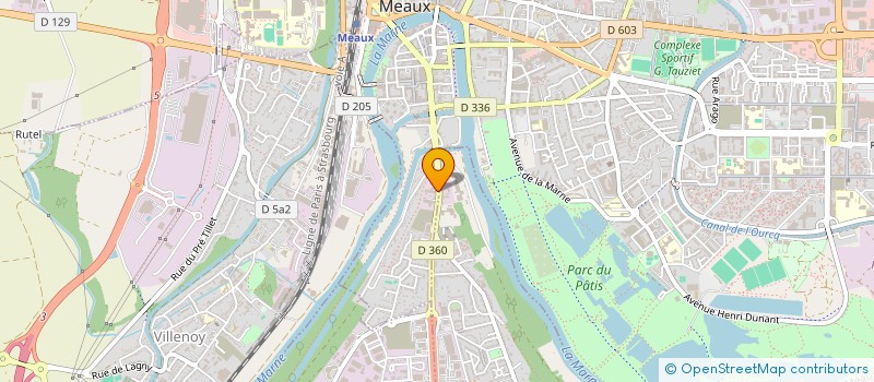 localisation de l'entreprise DEMULDER ET FILS à MEAUX