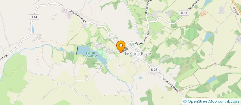 localisation de l'entreprise DEMUN CASSAN à CARLA-BAYLE