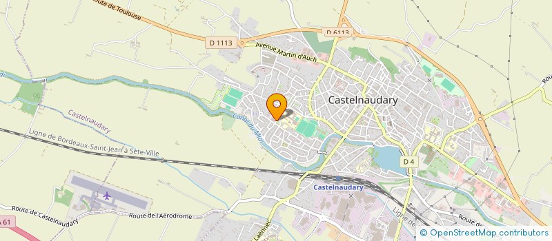 localisation de l'entreprise DEMUP  CASTELNAUDARY