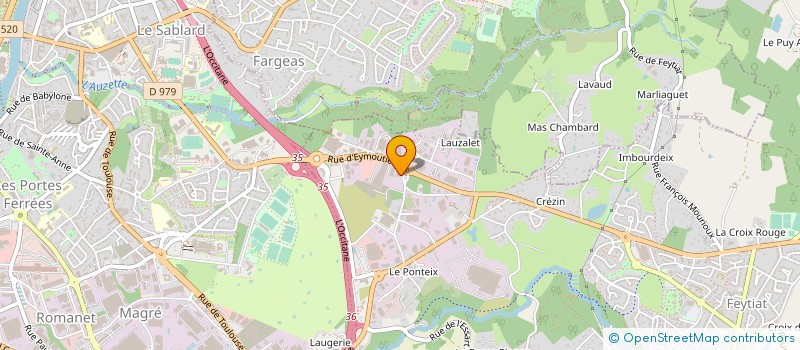 localisation de l'entreprise DEMUSSI à FEYTIAT