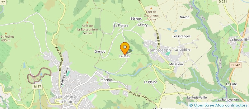 localisation de l'entreprise DEMUT CONSEIL  SAINT-JOSEPH