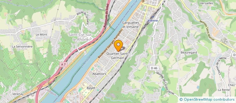 localisation de l'entreprise DEMUWARE CONSULTING à VIENNE