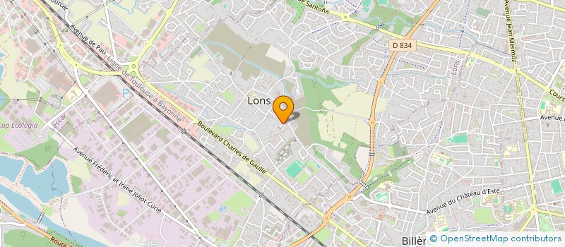 localisation de l'entreprise DEMY à LONS