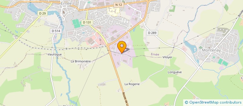 localisation de l'entreprise DEMY METAL  MONTENAY