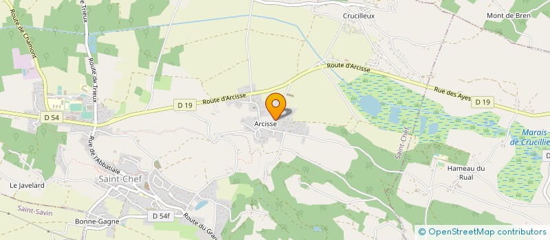 localisation de l'entreprise DEMYSTI'CLIC  SAINT-CHEF