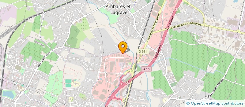 localisation de l'entreprise DEMZ  CARBON-BLANC