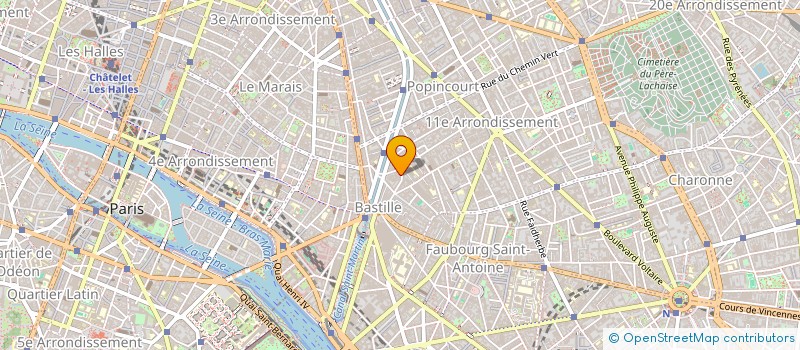 localisation de l'entreprise DEN   S  PARIS