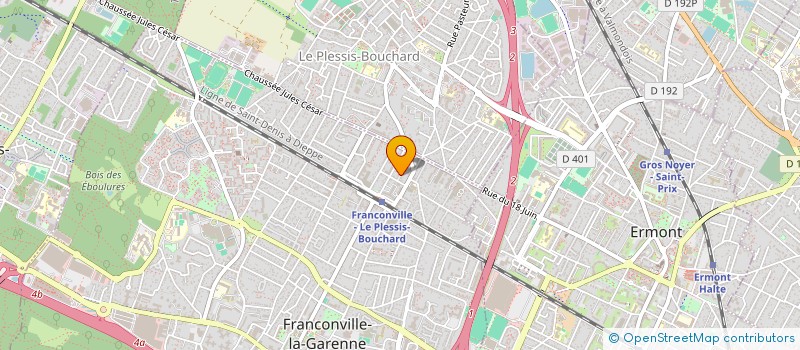 localisation de l'entreprise DENA à FRANCONVILLE