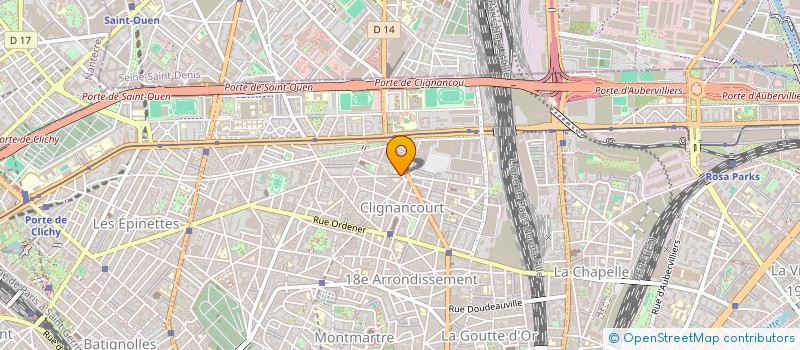 localisation de l'entreprise DENA  PARIS