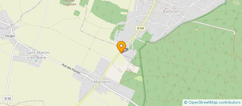 localisation de l'entreprise DENA FRANCE à BARBIZON