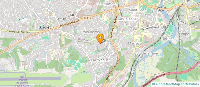 localisation de l'entreprise DENADA à BAYONNE