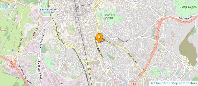 localisation de l'entreprise DENAES CONSULTING  AMBERT