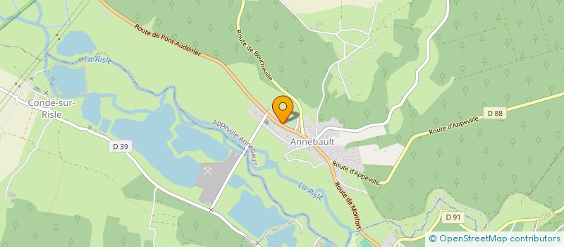 localisation de l'entreprise DENAFLE IMMO  APPEVILLE-ANNEBAULT