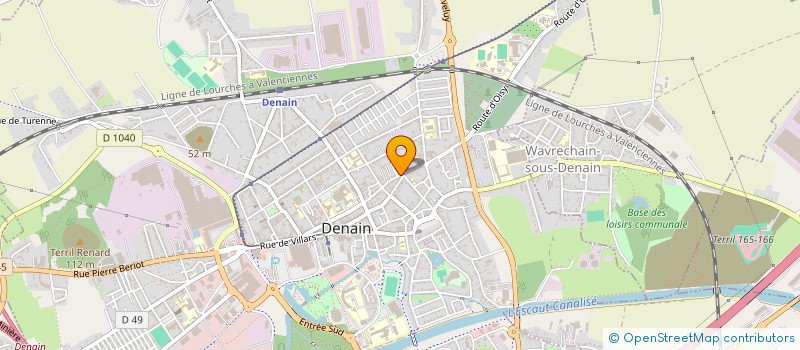 localisation de l'entreprise DENAIN AU COEUR  DENAIN