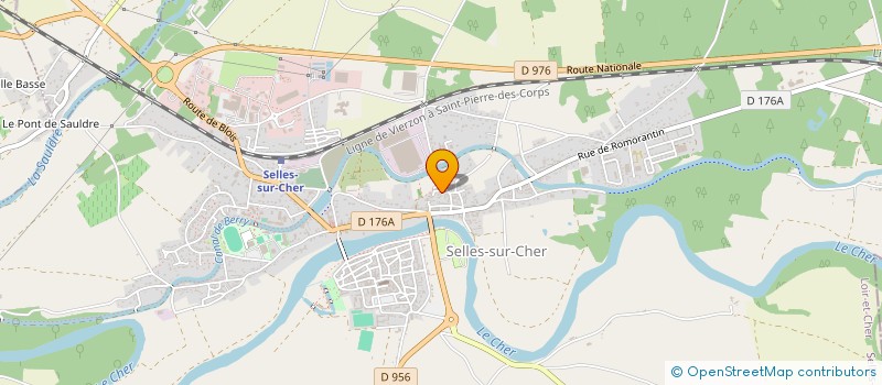 localisation de l'entreprise DENALA  SELLES-SUR-CHER