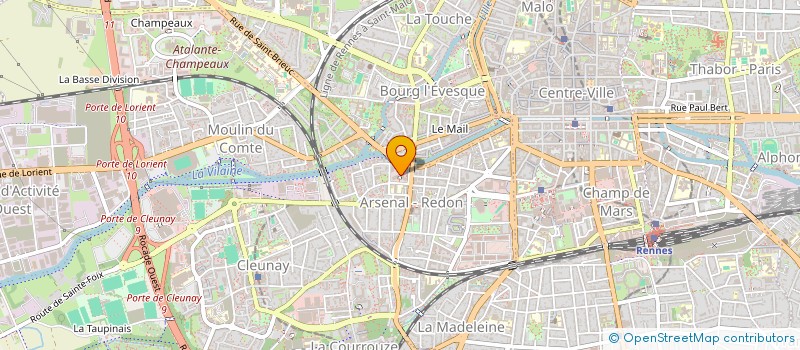 localisation de l'entreprise DENALI HORIZON  RENNES