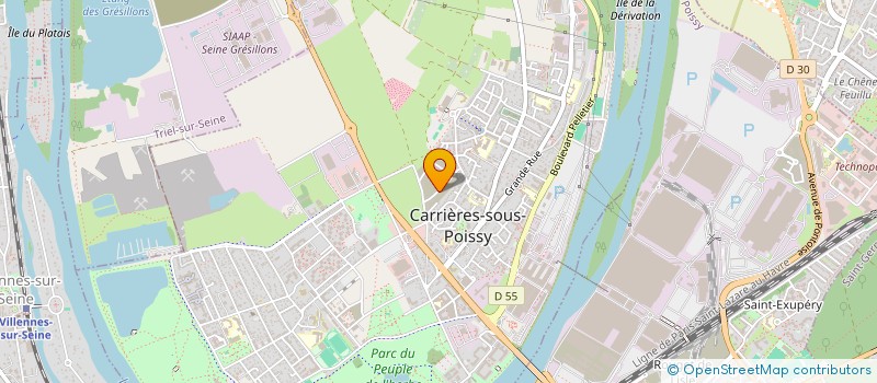 localisation de l'entreprise DENAM CONSULTING  CARRIERES-SOUS-POISSY