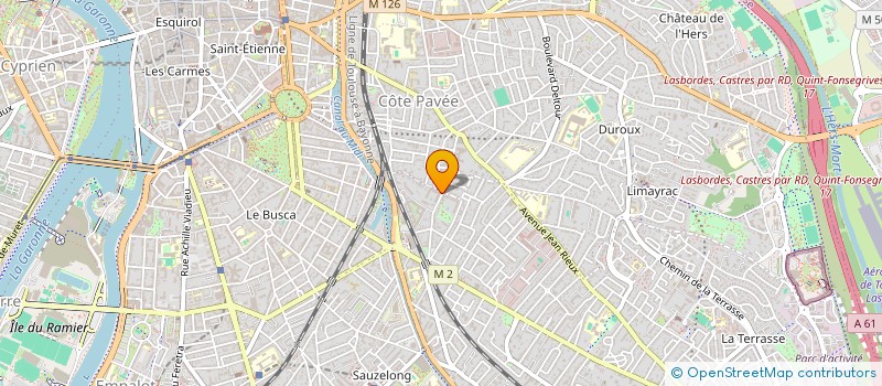 localisation de l'entreprise DENBORA HOLDING à TOULOUSE