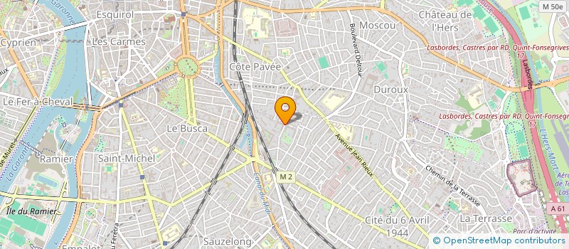 localisation de l'entreprise DENBORA IMMO à TOULOUSE