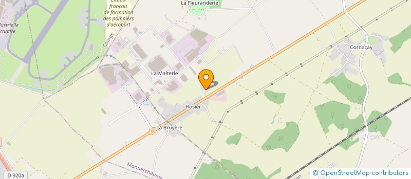localisation de l'entreprise DENDAUW à MONTIERCHAUME