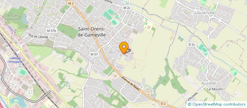 localisation de l'entreprise DENDIST' à SAINT-ORENS-DE-GAMEVILLE