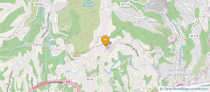 localisation de l'entreprise DENDO  NICE