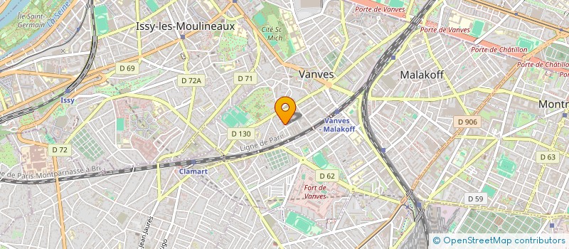 localisation de l'entreprise DENDROBATE FILMS  VANVES