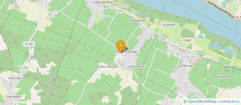localisation de l'entreprise DENEAL à PARNAY