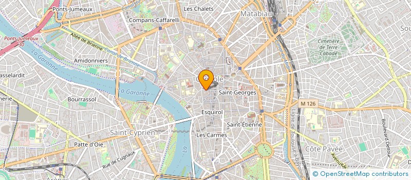 localisation de l'entreprise DENEB  TOULOUSE