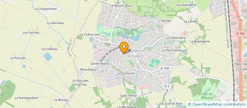 localisation de l'entreprise DENEBOLA à MOUILLERON-LE-CAPTIF