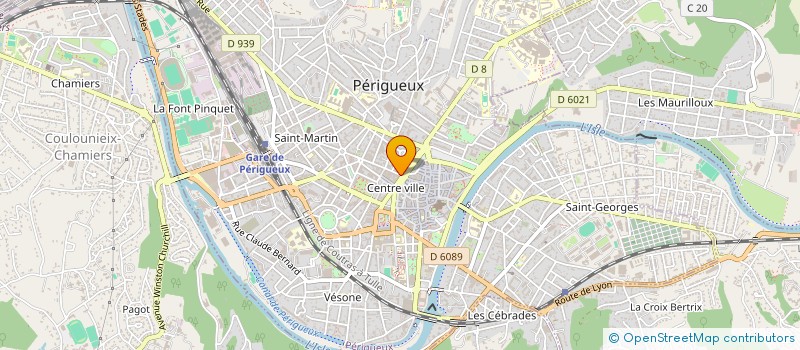 localisation de l'entreprise DENFERT à PERIGUEUX