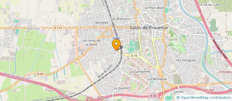 localisation de l'entreprise DENFERT  SALON-DE-PROVENCE