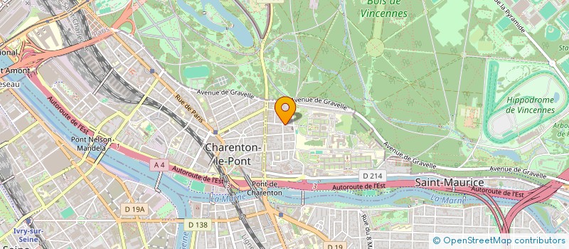 localisation de l'entreprise DENFERT  SAINT-MAURICE