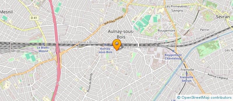 localisation de l'entreprise DENG FONDATION à AULNAY-SOUS-BOIS