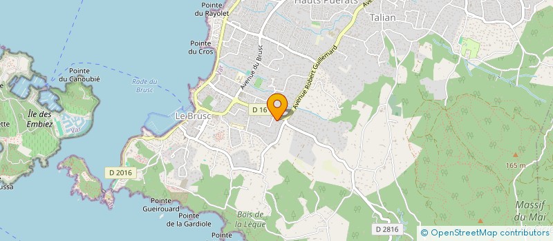 localisation de l'entreprise DENIA à SIX-FOURS-LES-PLAGES