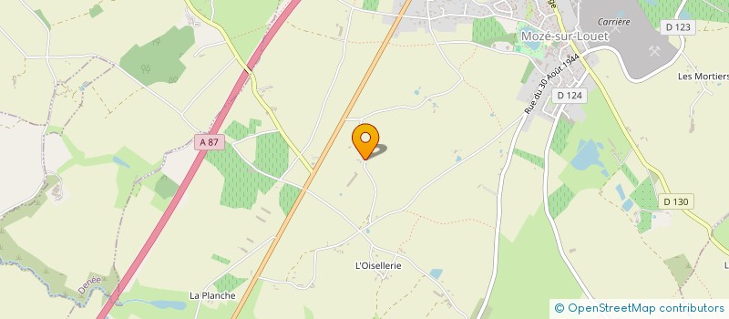 localisation de l'entreprise DENIA  MOZE-SUR-LOUET