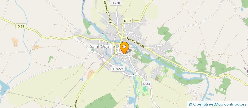 localisation de l'entreprise DENIAU CLIM'ELEC à GRACAY
