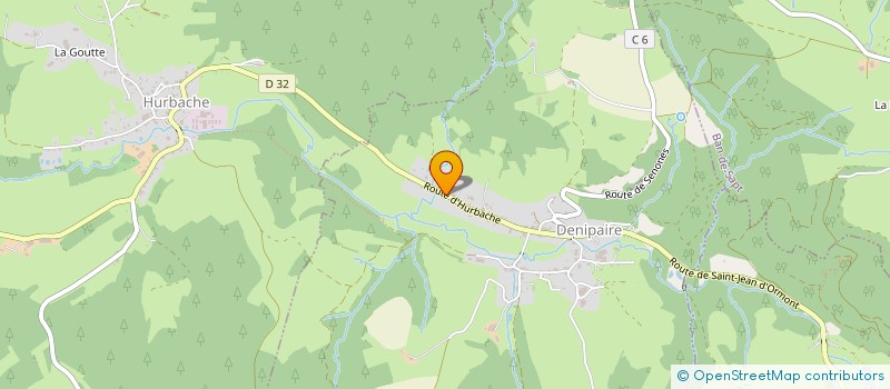 localisation de l'entreprise DENIBOIS à DENIPAIRE