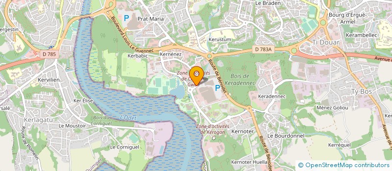 localisation de l'entreprise DENIC-DELAPIERRE ARCHITECTES à SENE