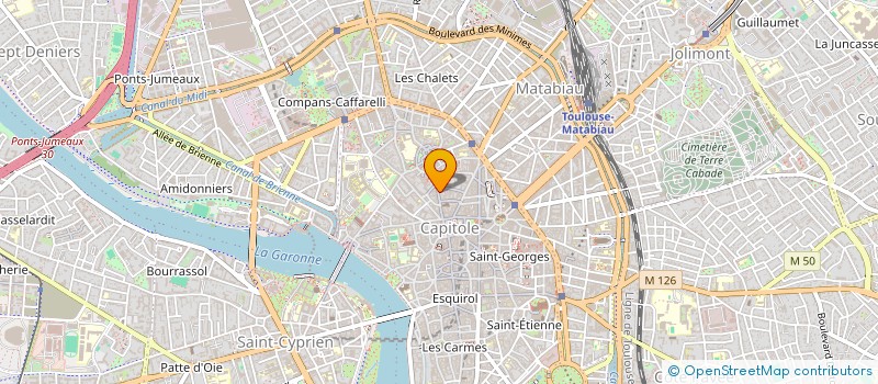 localisation de l'entreprise DENICHEUR D'AME à TOULOUSE