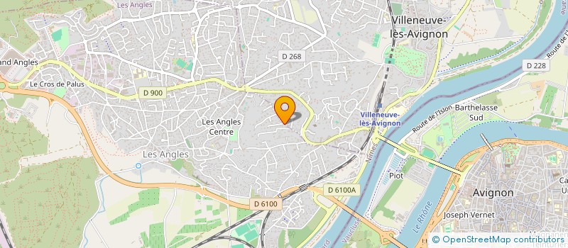 localisation de l'entreprise DENICHEURS DE PEPITES FRANCE  LES ANGLES