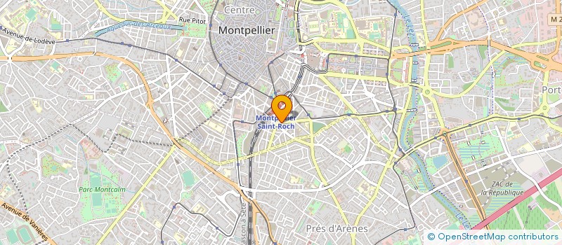 localisation de l'entreprise DENICOM à MONTPELLIER