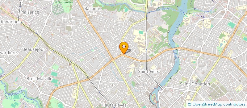localisation de l'entreprise DENIER PATRIMOINE à NANTES