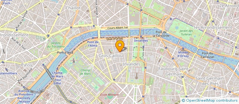 localisation de l'entreprise DENIES WILLIAM BELLESSORT CLAUDE à PARIS