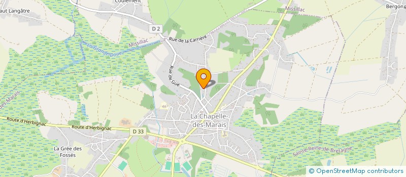 localisation de l'entreprise DENIGOT INVEST à HERBIGNAC
