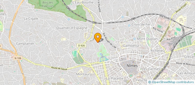 localisation de l'entreprise DENIM RUNNING  NIMES