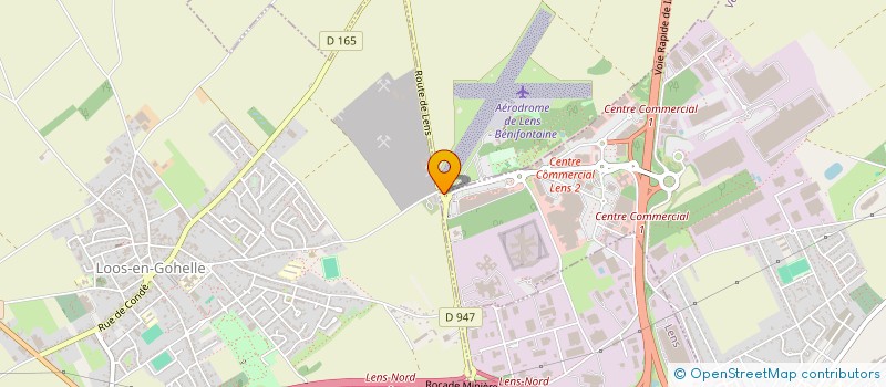 localisation de l'entreprise DENIM STORE 2  VENDIN-LE-VIEIL