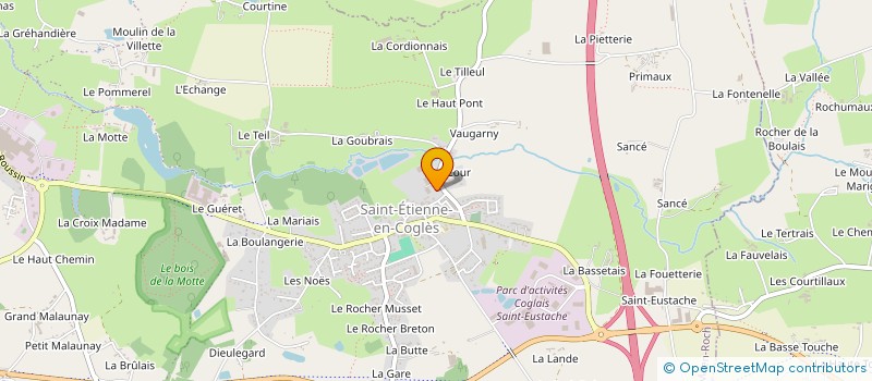 localisation de l'entreprise DENIMMO  MAEN ROCH