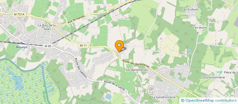 localisation de l'entreprise DENIPB  SAINT-AIGNAN-GRANDLIEU