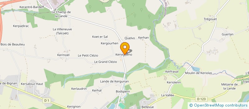 localisation de l'entreprise DENIS à EVELLYS